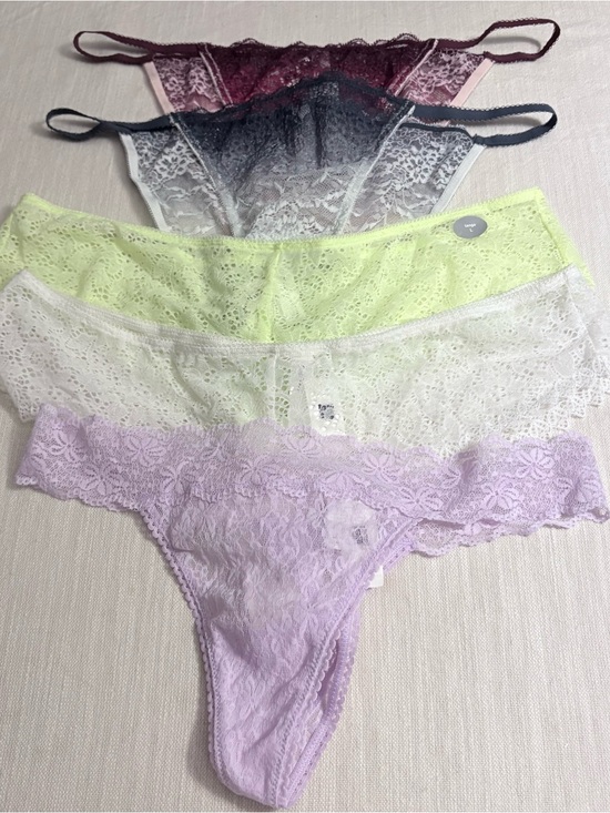 GAP Other - GAP Body Lot of 5 Mixed Lace Panties & Thongs Varied Styles/Colors NWT Size L